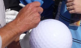 Big Golf Ball from Autograph Ball